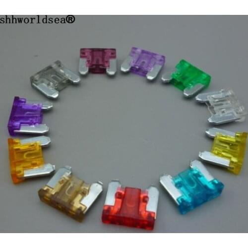 Shhworldsea Fuse puller+100Pcs/Lot micro Fuse Assortment Auto Car Motorcycle SUV FUSES Kit 2A3A5A7.5A 10A 15A 20A 25A 30A35A40A