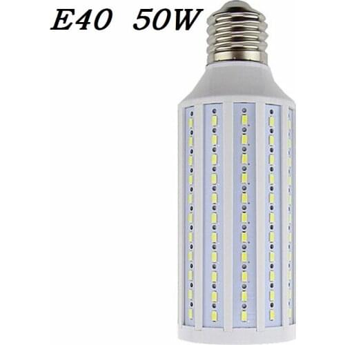 Promotion price E40 LED Corn Light 50W 5730 SMD 165 leds LED lamp Bulb Lighting 110V/220V/AC LED Bulbs & Tubes 5pcs/lot