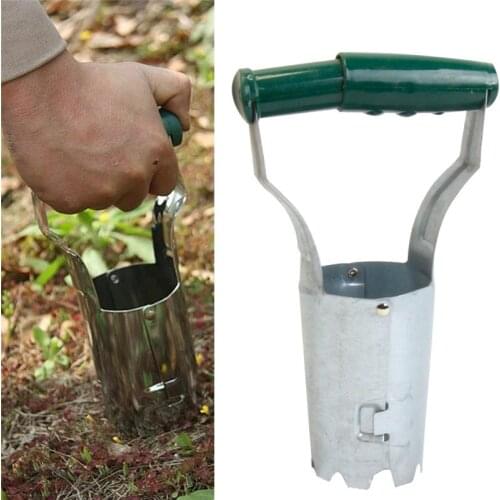 New Home Garden Farm Tools Seedling Tube Vegetable and Flower Seedling Transplanting Cylinder Seeder Agricultural Tools