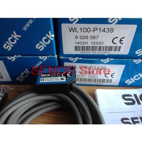 New original mirror reflection photoelectric switch WL100-P1439 WL100-P1432