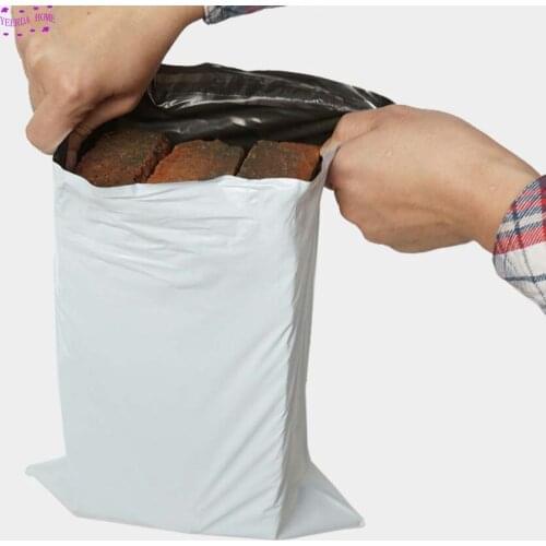 Wholesale 100% new material 100Pcs/Lot white green courier bag/Mail Parcel Pack/Fast Post Mailing bags