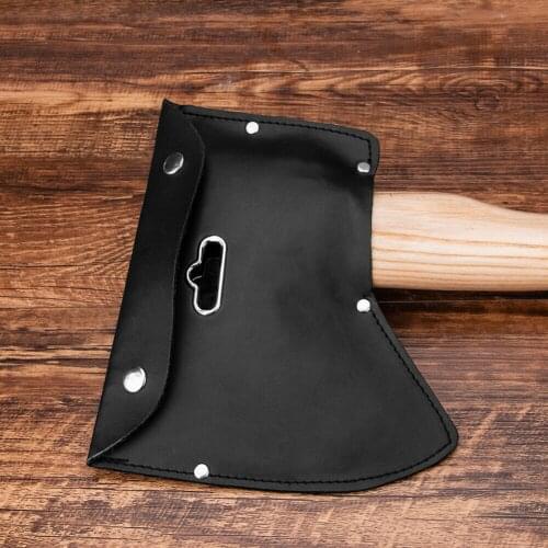 Portable For EDC Tools Blade Protection Hatchet PU Leather Outdoor Camping Soft Durable For Axe Sheath Boning Hiking Cover