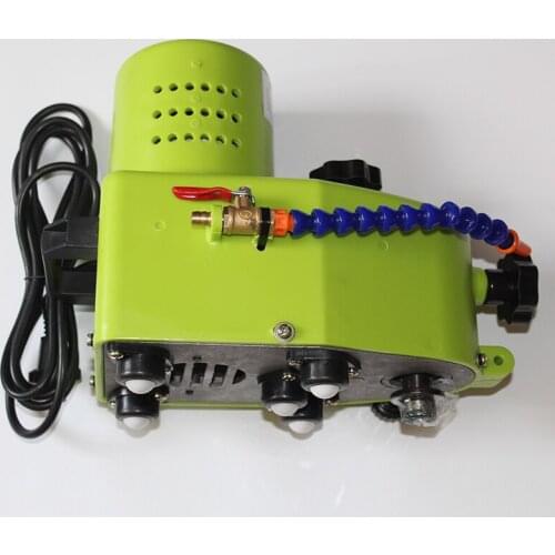 Portable Glass Edge Grinder 220V Stone Grinding Machine Small Straight Edge Round Edge Hypotenuse Tile Edging Machine