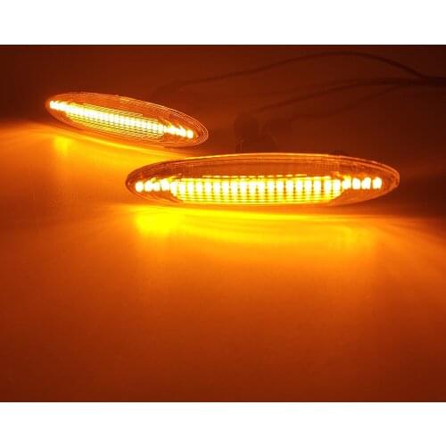 1Pair Led Dynamic Side Marker Turn Signal Light For Lexus IS250 IS350 SC430 Toyota MARK X REIZ CROWN UZZ40 Highlander Camry 40