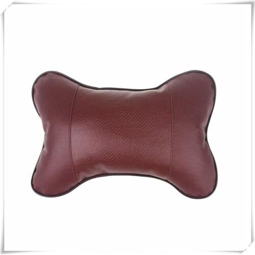 Universal Car Neck Pillows PVC Leather Breathable Mesh for 147 156 159 Alfetta Alfa Berlina Brera Mito Giulia Milano Romeo