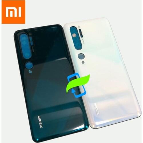Back Battery Cover For Xiaomi Mi Note 10 Pro Rear Glass Note10 CC9 Pro Housing Door Case For Xiaomi Mi Note 10 Pro Battery Cover