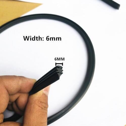 2PCS Car Windscreen wipers blade Insert Rubber strip Refill for Opel Astra H G J Insignia Mokka Toyota Avensis Rav4 Ford Focus 2