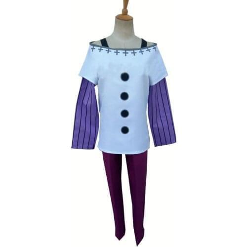 2017 The Seven Deadly Sins Goats Sin of Lust Gowther Cosplay Cosutme Custom Made Any Size