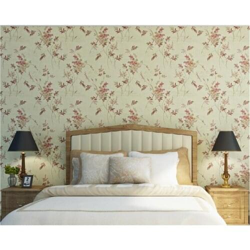 Beibehang 3d wallpaper Beautiful Mediterranean wallpaper nonwovens bedroom blue pink living room background wall papel de parede