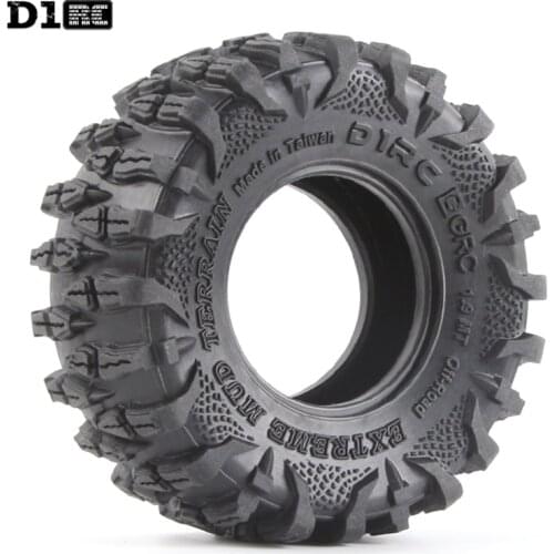 4PCS D1RC Super Grip 1.9 Inch Tires 108mm tires FOR 1/10 SCALE rc crawler Axial 90018 90048 90045 90031 TRX4 D90