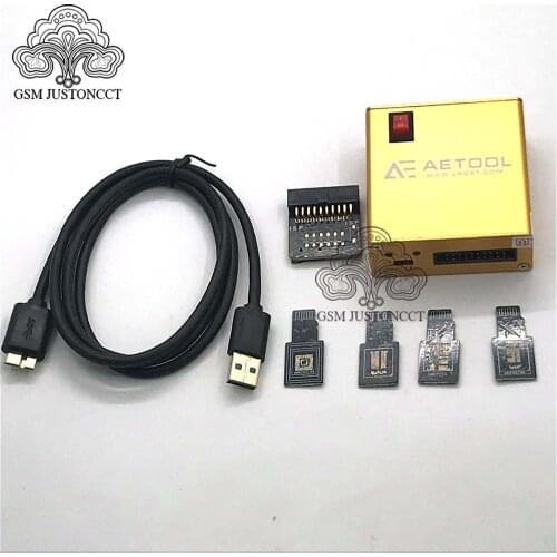 AE tools box by mrt key team With EMMC 169 254 221 168 162 JIGs For OPPO R15 R15X A5 A7 K1 ISP Tool