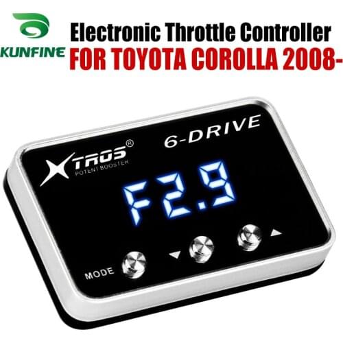 Car Electronic Throttle Controller Racing Accelerator Potent Booster For TOYOTA COROLLA 2008-2019 Tuning Parts Accessory