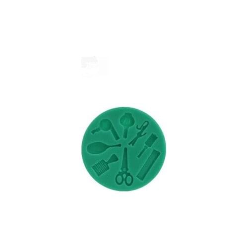 Free shipping DIY silicone molds for cake decorating Cosmetics Suiting mould fondant mold chocolate soap moulds NO.si298