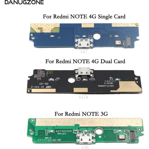 USB Charging Dock Port Socket Jack Plug Connector Charge Board Flex Cable For Xiaomi Redmi Note 3G / Redmi Note 4G