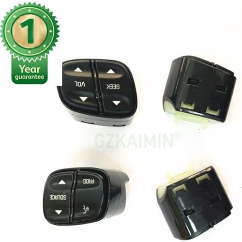 Set Of 4 PCS OEM 1999442 1999443 21997738 21997739 Steering Wheel Radio Volume Control Switch Set For GMC Chevrolet Yukon