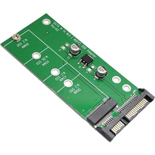 Hard Drive Converterter Compact High-speed Thin M.2 NGFF to SATA 3 Hard Disk Transverter Desktop Connectors