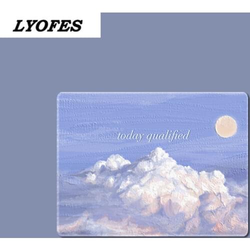 Mouse Pad Laptop Mouse Mat Gaming Desk Mats Cute Mouse Pad Writing Desk Mat for Mouse Mice Kawaii Office Accessories 22x18cm