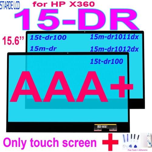 Newest Digitizer 15.6" for HP Envy X360 15-dr Touch Screen Digitizer 15-DR Touchscreen Replacement Part not LCD