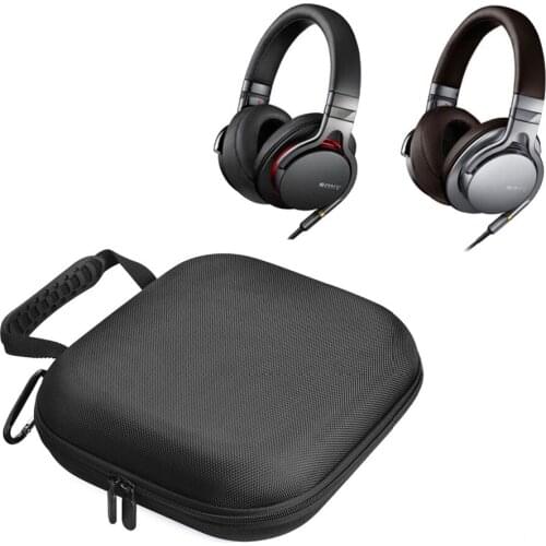 2018 Newest Nylon Hard Storage Case Pouch Protect Travel Box Bag for Sony MDR-1A 1R 1ADAC 1ABT 10R 1RBT 10RNC Headphones Headset