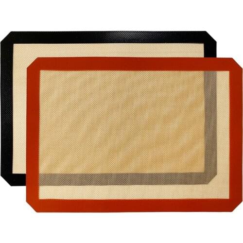 Silicone Non-Stick Silicone Baking Mat Cookie Pad Rolling Dough Mat Baking Gadget Cake Bakeware Pastry Tools For Kitchen