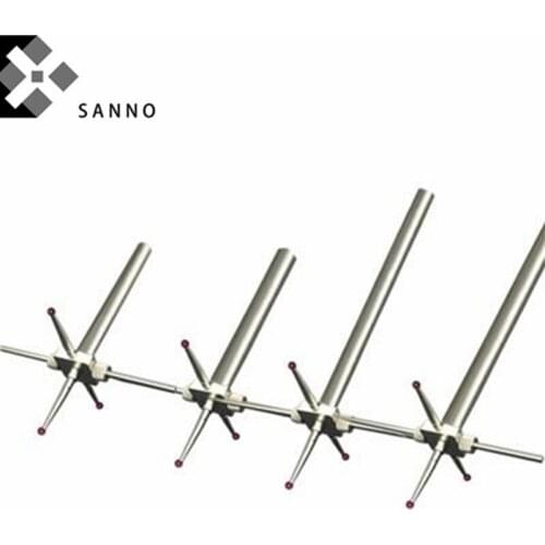 High precision altimeter rudy ball head probe with 6 or 8 shank 60mm / 100mm point gauge height star stylus probe