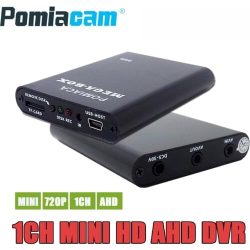 X-box 5pcs/lot Mini HD 1 Channel Smart Mini AHD 720P DVR real time recording / Security DVR recorder mini DVR , date display