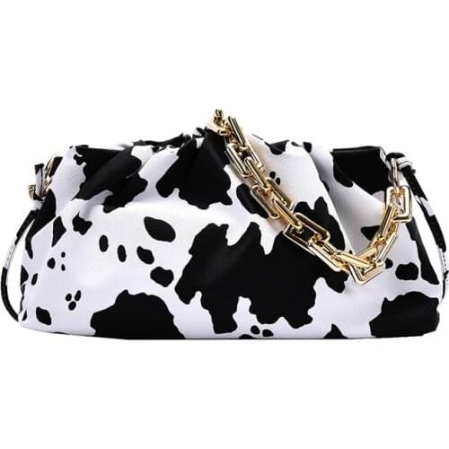 2020 New Fashion Chain Handbag Yunduo Womens Bag Leisure Versatile Armpit Bag Messenger Bag Casual Shoulder Bag Cow Leather