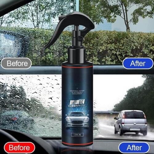120ml Car Rainproof Agent Automotive Glass Coating Agent Rainproof Agent Glass Rain Mark Oil Film Remover