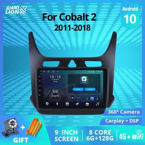 2Din Android10 Car Radio For Chevrolet Cobalt 2 2011-2018 GPS Navigation Car Stereo Auto Radio Car Multimedia Player Carplay IGO