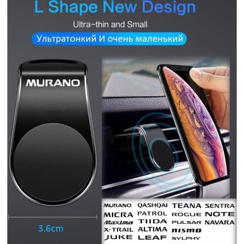 For Nissan Murano 2011-2014 2015 2016- 2021 Car Phone Holder For Phone In Car Mobile Support Magnetic Phone Mount Stand
