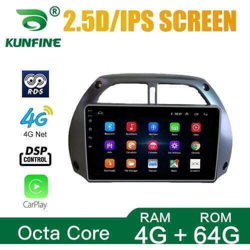 Car Radio For Toyota RAV4 2001-2006 Octa Core Android 10.0 Car DVD GPS Navigation Player Deckless Car Stereo Headunit wifi