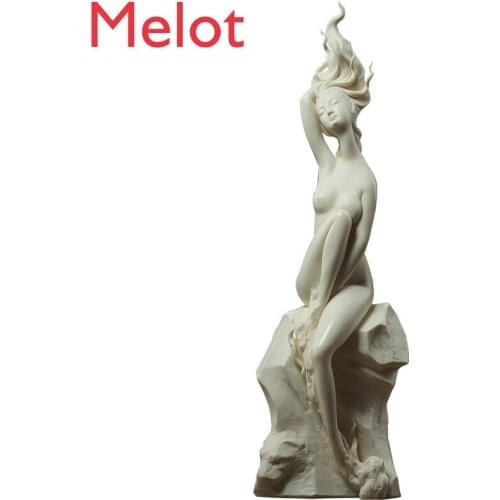 Chinese Style Handmade Sculpture Artwork Ceramic Craft Living Room Rack Decoration Decoration Gifts