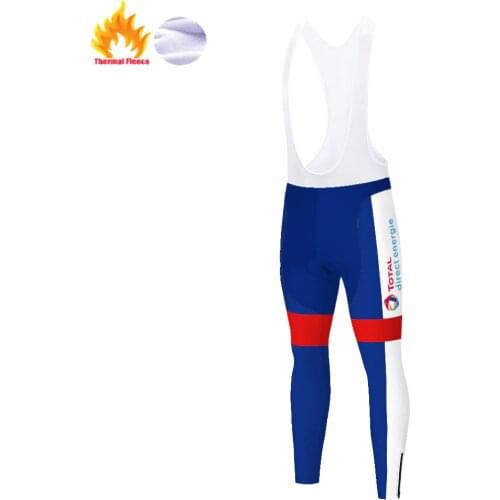 2020 Total direct cycling pants Winter Thermal Fleece pantalones bicicleta team cycling tights men 20D wielren kleding heren