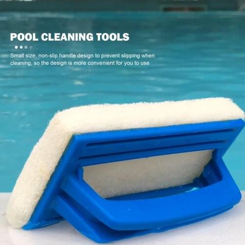 Pool Cleaning Brush Floor Wall Sponge Brush Cleaning Tool for Pool Pond SPA Tubs Walls Cleaner Pool Accessories