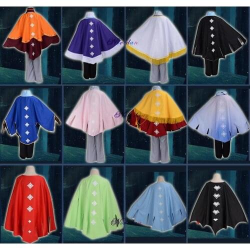 Sky : Children Of Light Cosplay Costume Clock Descendants Of Light Game Cape Robe Canival Party Clothing