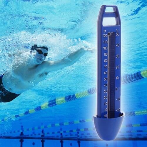 New Floating Swimming Pool Spa Hot Tub Bath Temperature Thermometer Blue