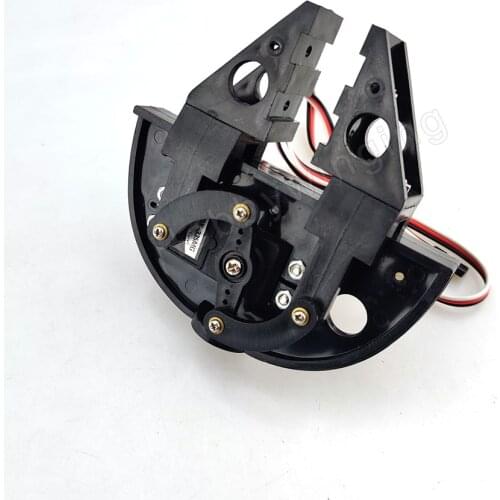 Plastic Claw Hand Grips Paw w/ LDX-335MG Servo RC Robot Mechanical Arm Large Clamp Manipulator Gripper