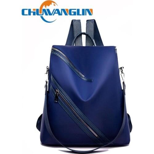 Chuwanglin Female Anti-theft Backpack Waterproof Oxford Women Backpack Fashion Travel Bag Brand Ladies Large Capacity D101304