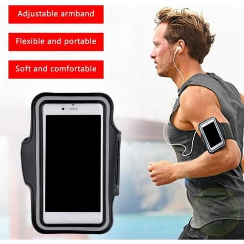 Unisex Sports Adjustable Durable Washable Protective Pouch Case Gym Running Exercise Arm Band Case for Samsung Galaxy G9200