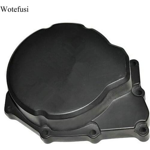 Wotefusi Motor Black Stator Engine Cover For YAMAHA YZF R6 2006-2009 2007 2008 [MT08]