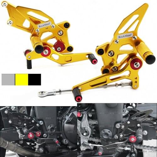 Rear Set Rearsets Foot Peg Rest Footpeg Brake Shift Lever Pedal For KAWASAKI Ninja 250 Ninja250 08-12 2008 2009 2010 2011 2012