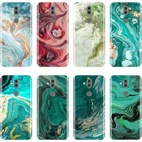 Back Cover For Nokia 3.2 4.2 Soft Silicone Luxury Marble Aesthetic Cool Pretty Phone Case For Nokia 7.1 6.1 5.1 3.1 2.1 Plus