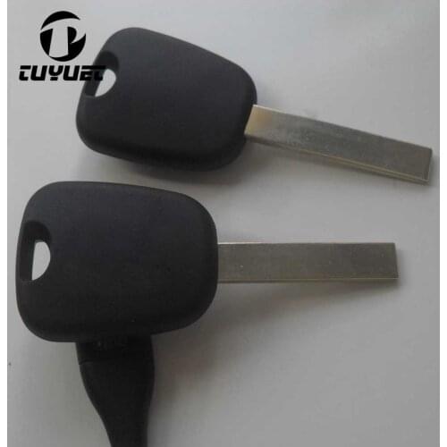 Blank Car Key Case Replacement For Peugeot 307 Transponder Key Shell HU83 Blade With Groove