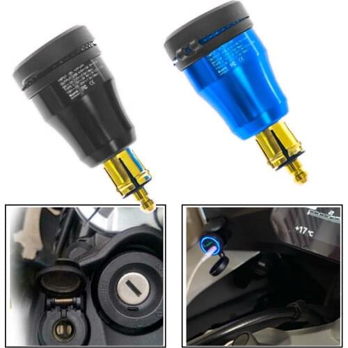 Quick Charge 3.0 USB Charger Plugs Waterproof Type C Socket Chargers Motorcycle DIN Plug Adapter For BMW R1200GS R1250GS F800GS