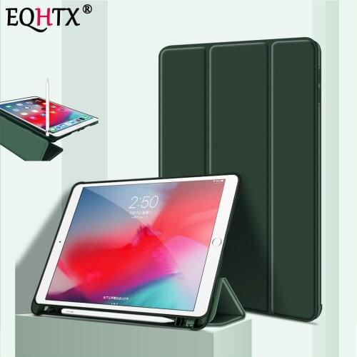 Case For iPad Pro 10.2 10.5 inch,(with Pencil Holder) Funda for iPad 5th 6th Generation & for iPad Air 3 2 1 mini 4 5 Case Cover