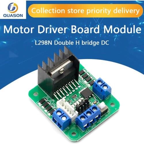 Dual H Bridge L298N DC Stepper Motor Driver Controller Board Module