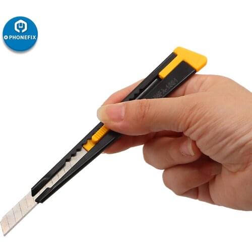 DIY Tool Snap Off Durable Utility Knife For Carving Opening Box Wallpaper IC Chip PCB Remove Repair Hand Tool