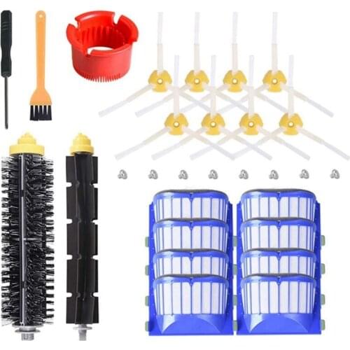 Replacement Accessories Kit for IRobot Roomba 600 Serie 595 614 620 630 650 651 652 660 675 680 690 (Not for 645 655)