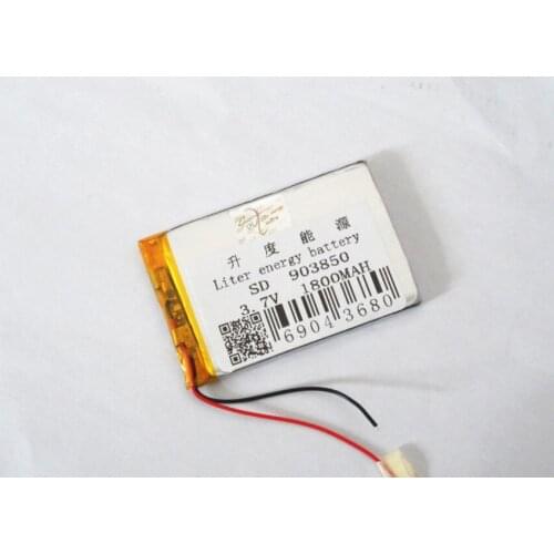 Liter energy battery 903850 3.7V 1800mAh 904050 Lithium Polymer Li-Po li ion Rechargeable Battery For Mp3 MP4