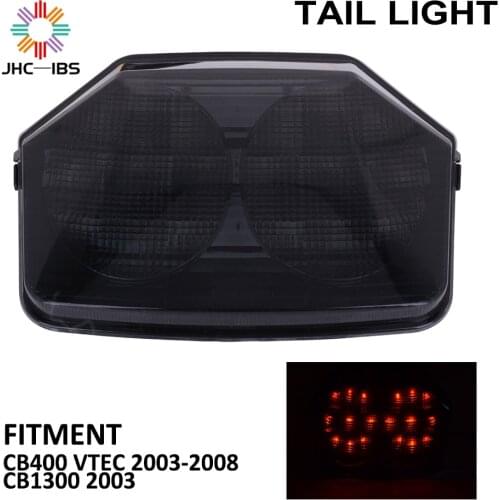 Motorbike LED Rear Turn Signal Tail Light Lamps Integrated Brake Light For HONDA CB400 VTEC 03-08 CB1300 2003 CB 400 CB 1300